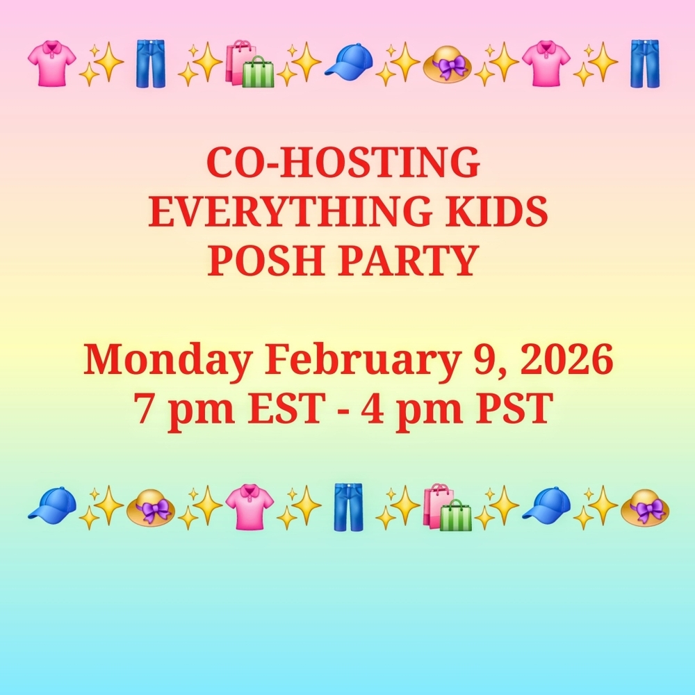 CO-HOSTING "EVERYTHING KIDS POSH PARTY"
